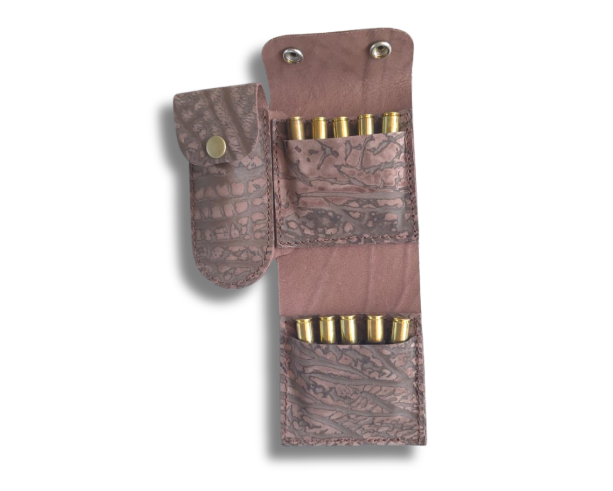 BUFFALO PRINT AMMO WALLET + KNIFE