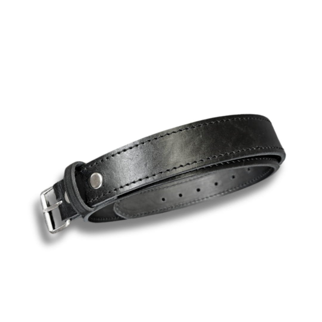 PLAIN BLACK belt