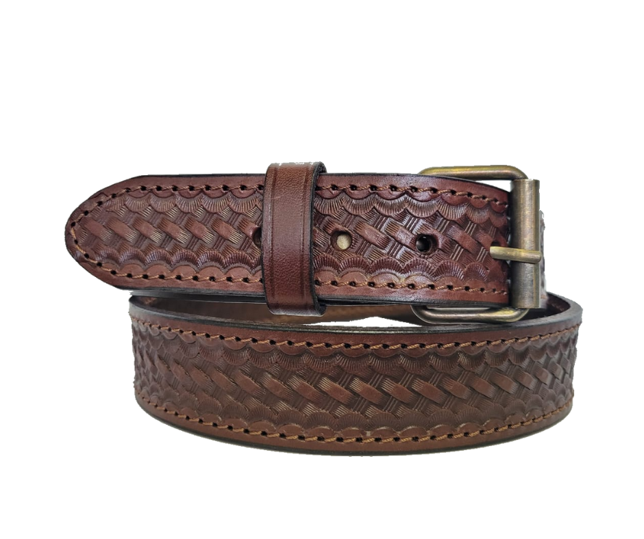 brown basket weave belt (1)